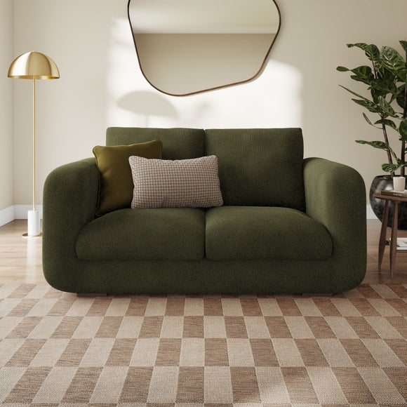 Click to view product details and reviews for Luca Tonal Boucle 2 Seater Sofa.