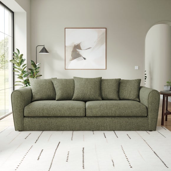 Blake Soft Texture Chenille 4 Seater Sofa