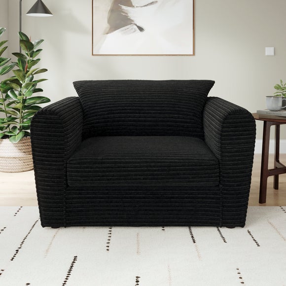 Blake Horizontal Jumbo Cord Snuggle Chair