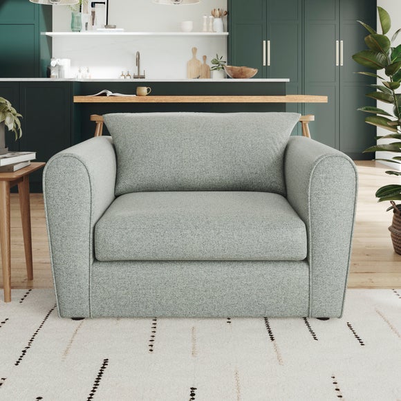 Blake Basket Weave Texture Snuggle Chair