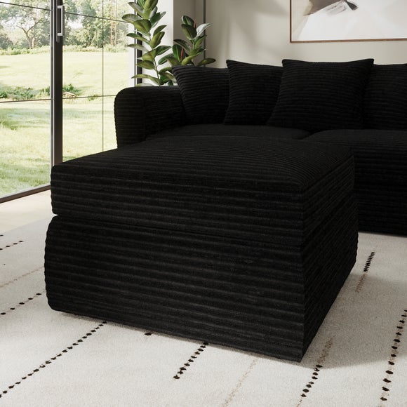 Blake Horizontal Jumbo Cord Footstool