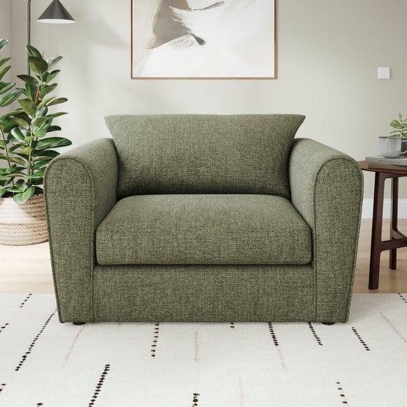 Blake Soft Texture Chenille Snuggle Chair