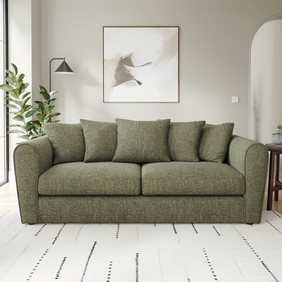 Blake Soft Texture Chenille 3 Seater Sofa