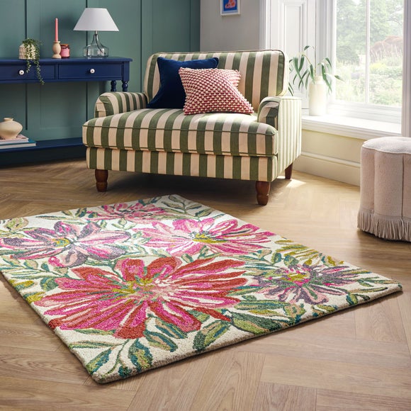 View Posie Wool Rug View Posie Wool Rug