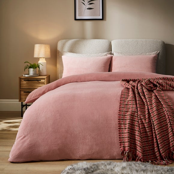 Fleece Duvet Cover and Pillowcase Set