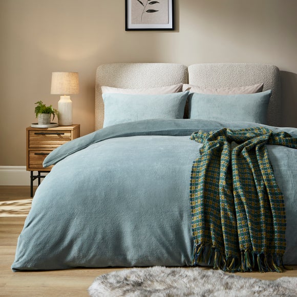 Fleece Duvet Cover and Pillowcase Set