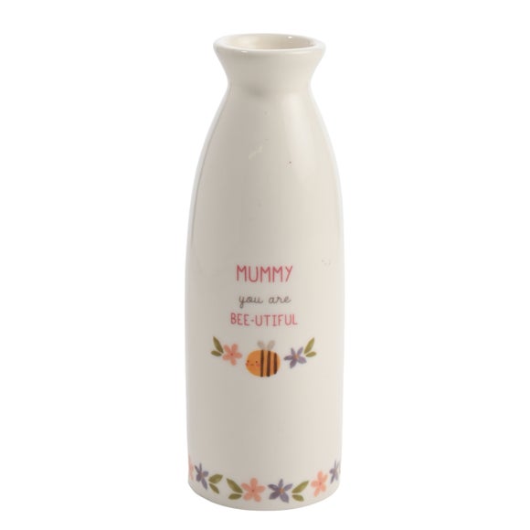 Click to view product details and reviews for The Cottage Garden Mummy Ceramic Stem Vase.