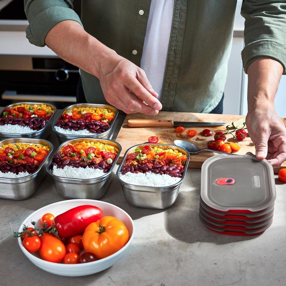 Click to view product details and reviews for Black And Blum Steel Food Box. Click to view product details and reviews for Black And Blum Steel Food Box.