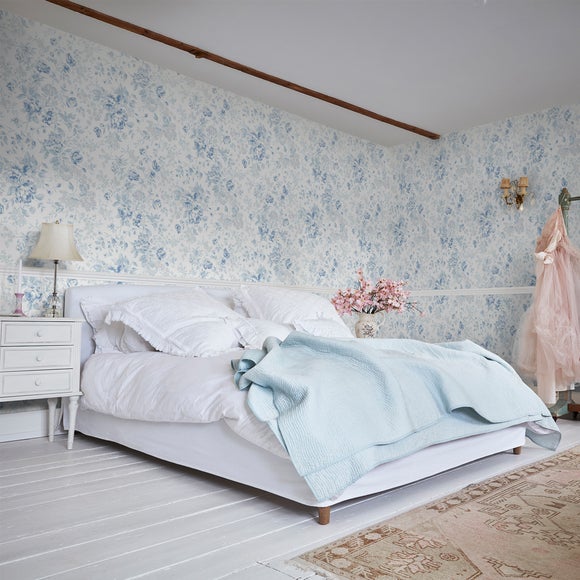 Shabby Chic by Rachel Ashwell Romantic Rose Wallpaper