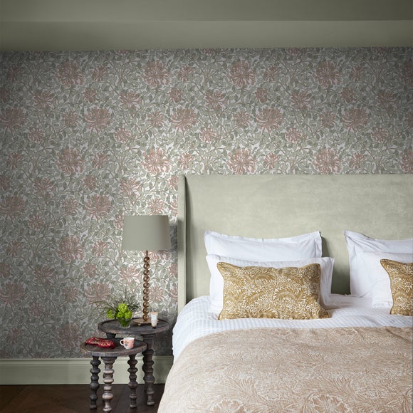 William Morris at Home Honeysuckle Maytime Wallpaper