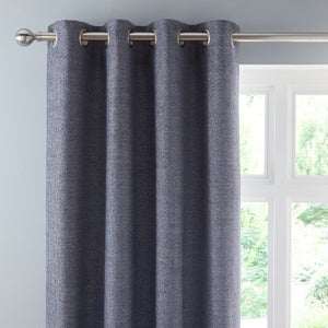 Churchgate Swithland Herringbone Eyelet Curtains -blackout Thermal Available-