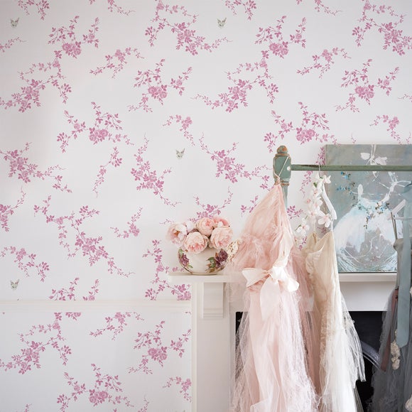 Shabby Chic by Rachel Ashwell® Butterflies Wallpaper