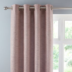 Churchgate Swithland Herringbone Eyelet Curtains -blackout Thermal Available-