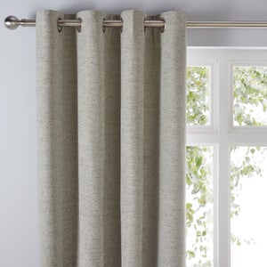 Churchgate Swithland Herringbone Eyelet Curtains -blackout Thermal Available-
