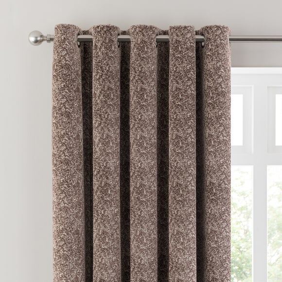 Luxe Textured Velvet Eyelet Curtains
