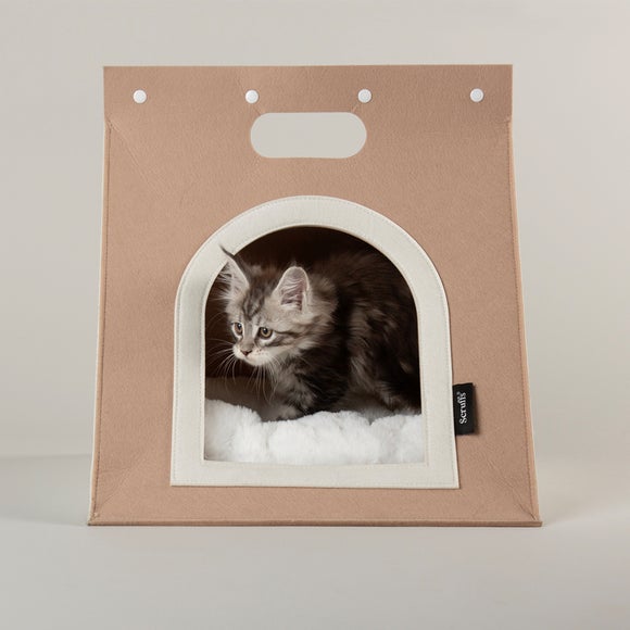 Click to view product details and reviews for Scruffs Stockholm Felt Bag Cat Bed.