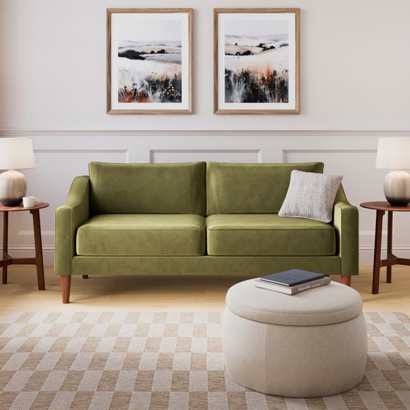 View Hugo Velvet 3 Seater Sofa View Hugo Velvet 3 Seater Sofa