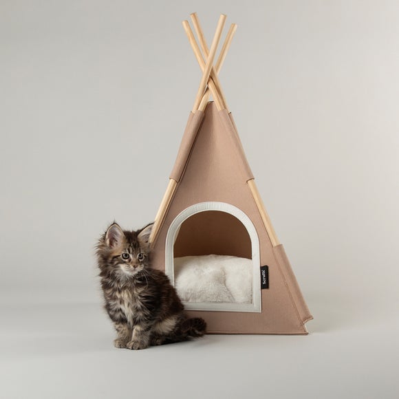 Click to view product details and reviews for Scruffs Stockholm Felt Teepee Cat Bed.