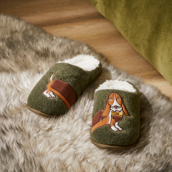 Humphrey the Basset Hound Slippers