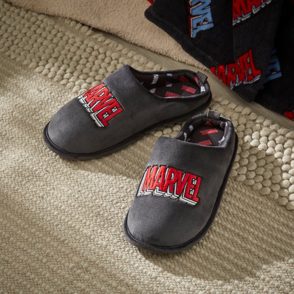 Mens Marvel Slippers