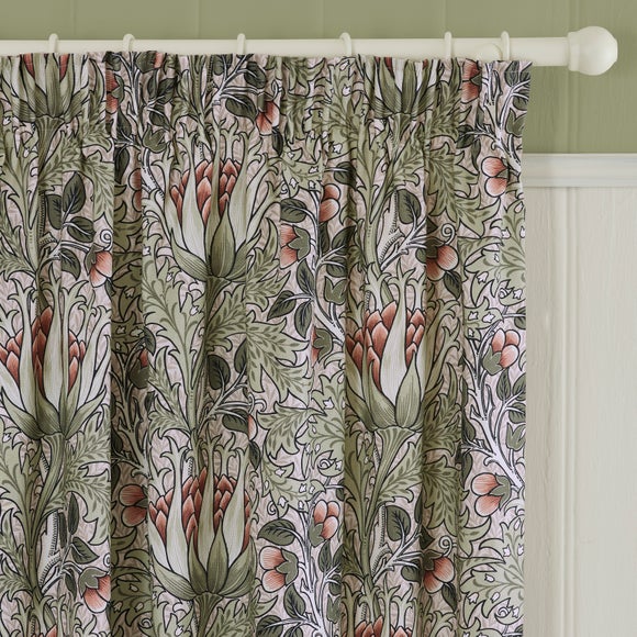 View William Morris At Home Artichoke Pencil Pleat Curtains View William Morris At Home Artichoke Pencil Pleat Curtains