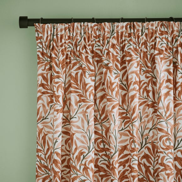William Morris At Home Willow Bough Pencil Pleat Curtains
