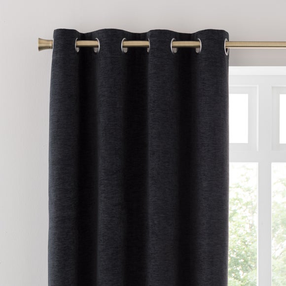 Genoa Chenille Blackout Thermal Eyelet Curtains
