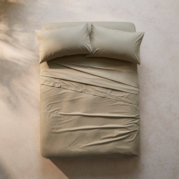 100 Egyptian Cotton 220 Thread Count Flat Sheet