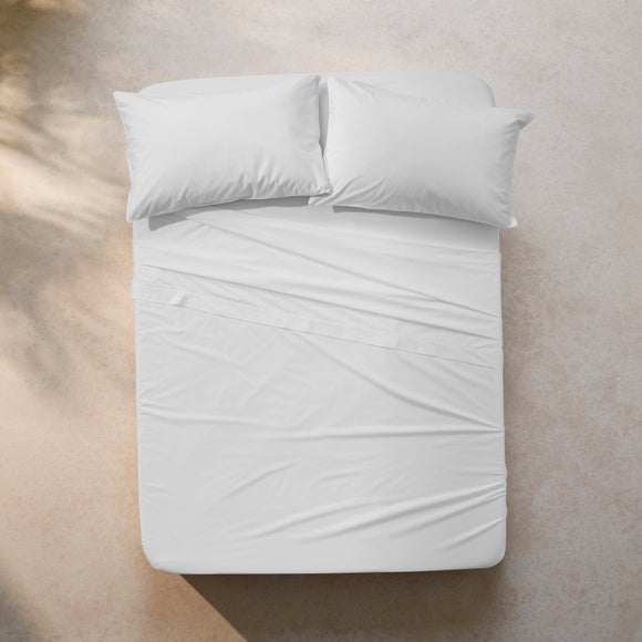 100 Egyptian Cotton 220 Thread Count Flat Sheet
