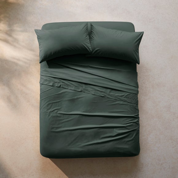 100 Egyptian Cotton 220 Thread Count Flat Sheet