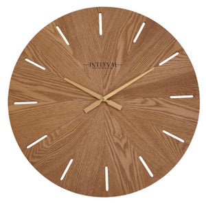 Interval Wooden Wall Clock