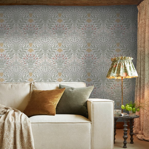 View William Morris At Home Garden Soft Sage Wallpaper View William Morris At Home Garden Soft Sage Wallpaper
