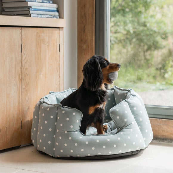 View Lords And Labradors Spotty High Wall Dog Bed View Lords And Labradors Spotty High Wall Dog Bed