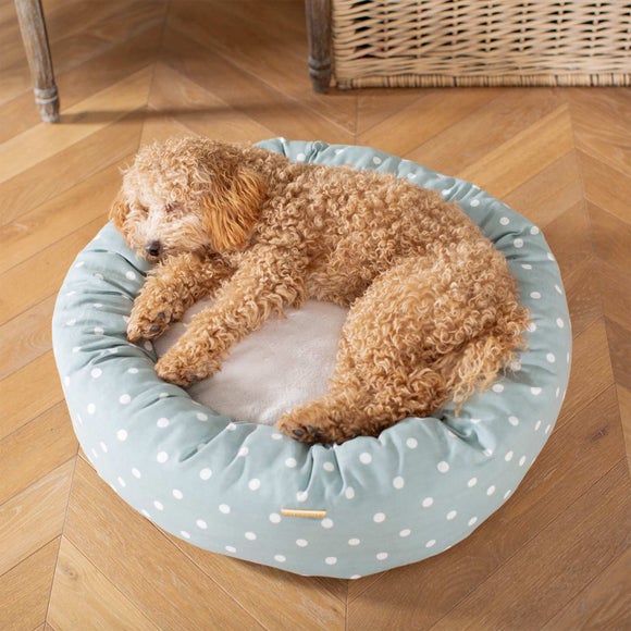 View Lords And Labradors Spotty Donut Dog Bed View Lords And Labradors Spotty Donut Dog Bed