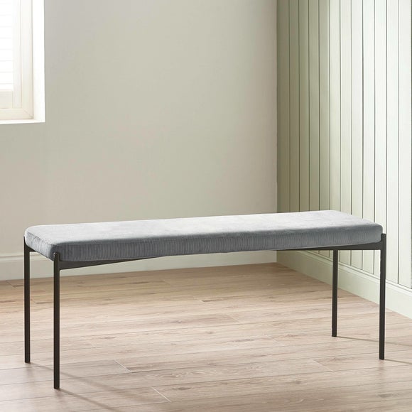 Click to view product details and reviews for Leonie Long Dining Bench Velvet.