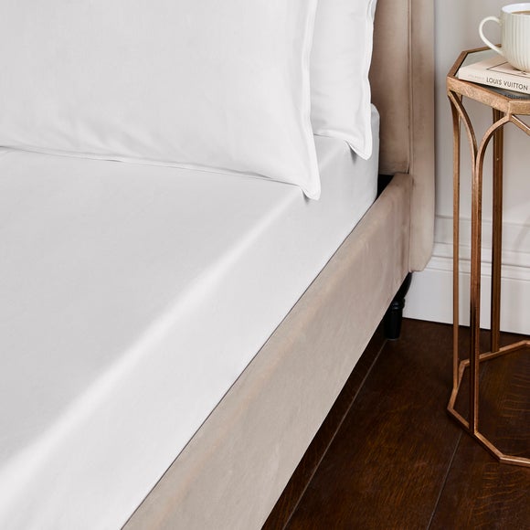 Dorma Luxuriously Soft 100% Brushed Cotton Fitted Sheet