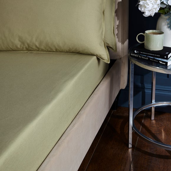 Dorma Luxuriously Soft 100% Brushed Cotton Fitted Sheet