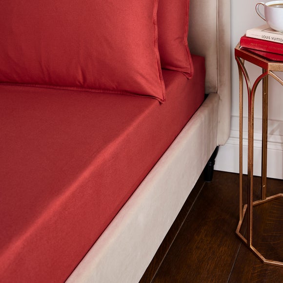 Dorma Luxuriously Soft 100% Brushed Cotton Fitted Sheet