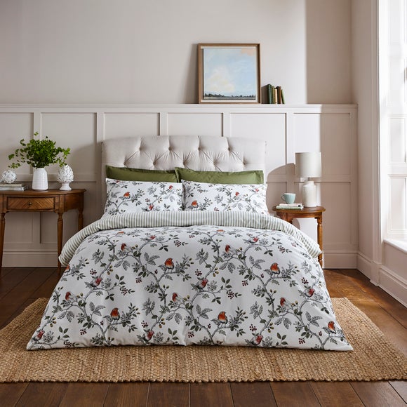 Click to view product details and reviews for Dorma Woodland Robin 100 Brushed Cotton Duvet Cover Pillowcase Set. Click to view product details and reviews for Dorma Woodland Robin 100 Brushed Cotton Duvet Cover Pillowcase Set.