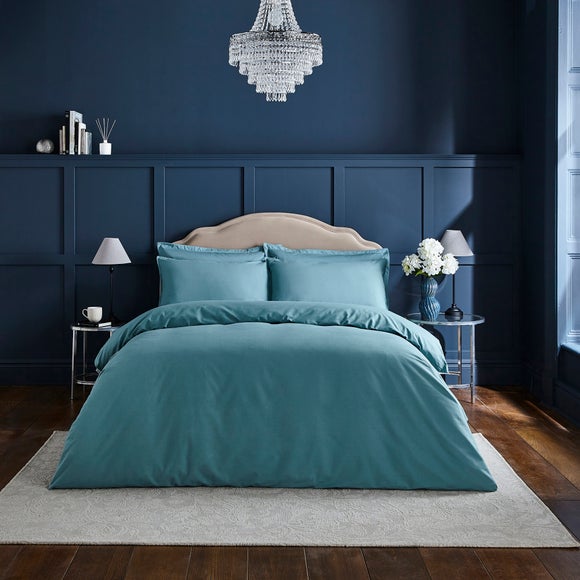Dorma Luxuriously Soft 100% Brushed Cotton Duvet Cover & Pillowcase Set