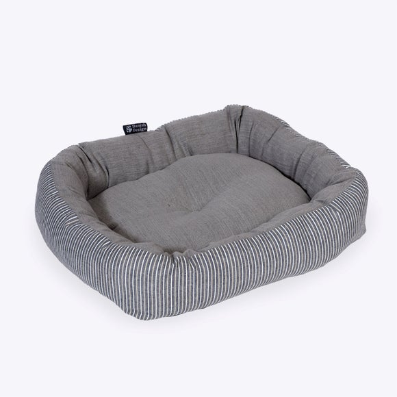 Danish Design Rustic Stripes Snuggle Dog Bed
