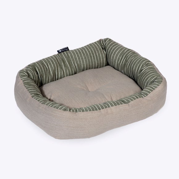 Danish Design Rustic Stripes Snuggle Dog Bed