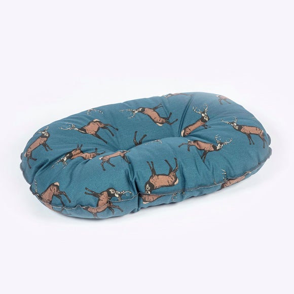 Danish Design Woodland Stag Deep Filled Quilted Dog Mattress