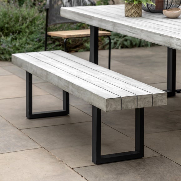 Cedar Sage Sarno Outdoor Dining Bench