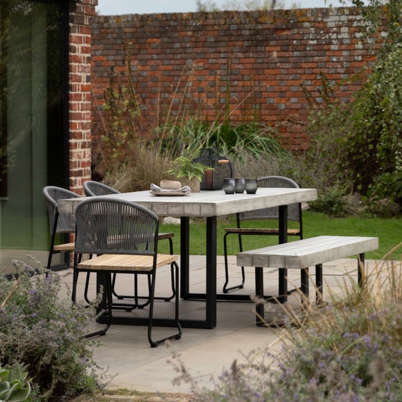Cedar Sage Sarno Outdoor 6 Seater Dining Table