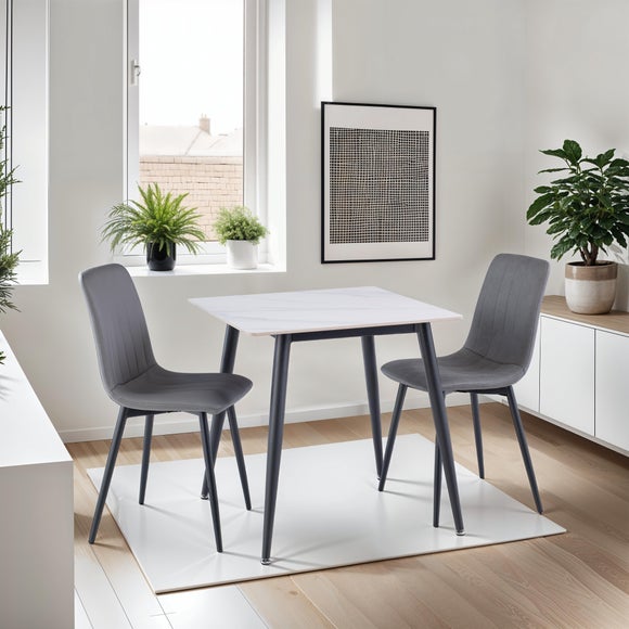 Click to view product details and reviews for Lavina Compact Square 2 Seater Dining Table. Click to view product details and reviews for Lavina Compact Square 2 Seater Dining Table.