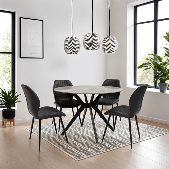Click to view product details and reviews for Tulsa Round 4 Seater Dining Table.
