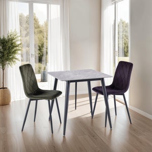 Lavina Compact Square 2 Seater Dining Table