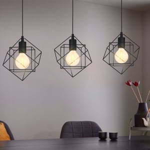 Eglo Straiton Modern 3 Light Diner Ceiling Light