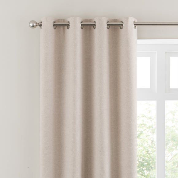 Calista Eyelet Curtains (Blackout Available)